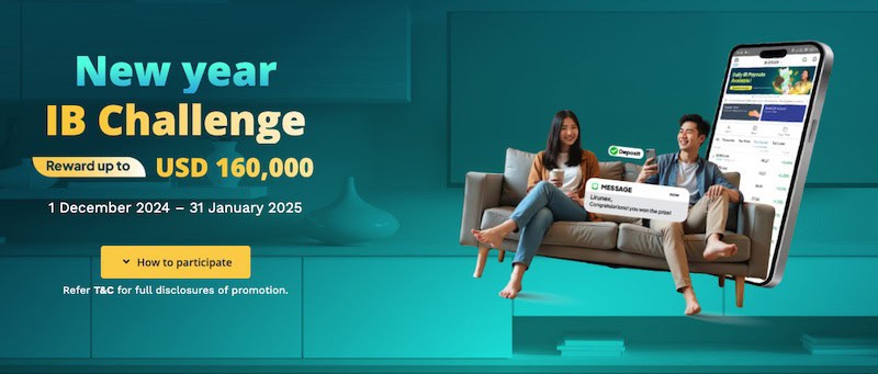 LIRUNEX New Year IB Challenge: Win Up to USD 160,000 in Cash Rewards
